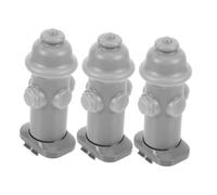 GLEAVI Columna Guía para Orina Perros Interior Accesorio Mascotas Malla Plástico Gris 3 Piezas Entrenamiento Higiene Adiestramiento Canino Hogar