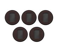 GLEAVI Copas De Ruedas Antideslizantes para Muebles 5 Piezas Fieltro Protección Suelo Evitar Daños Sillas Oficina Sofás Mesas Reparte Peso Silencioso