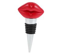 GLEAVI Corcho De Vino De Labios Enchufe De Vino Adorno De Botella De Cerveza Tapón De Botella De Cerveza Aleación De Aluminio Rojo