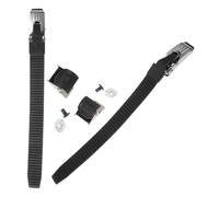 GLEAVI Correa Ajustable para Línea Energy 2 Piezas con Hebilla y Tornillos de PVC para Accesorio de Repuesto para Patinaje al Aire Libre y Pista Cubierta