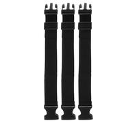 GLEAVI Correas de Amarre Ajustables con Hebilla 3 Piezas para Mochilas y Equipaje, Material Poliéster con Banda de Goma, Capacidad de Carga Fuerte y Fácil de Transportar