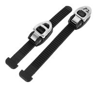 GLEAVI Correas de Fijación para Patines de Ruedas y Hielo Hebillas Ajustables Negras T Accesorios Portátiles para Patinaje Pack de 2 Piezas para Patinaje sobre Ruedas