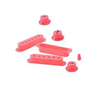 GLEAVI Cubierta Protectora para Pastilla de Guitarra, Funda Protectora de Plástico, St, Botones de Volumen y Tono y Tapa de Interruptor, Rosa Claro Gb206a