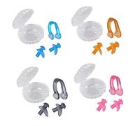 GLEAVI De Silicona Impermeables De Alta Gama Juego De Pinzas Nariz Accesorios Para Surf y Natación Protección De y Nariz Para Nadar