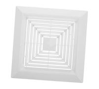 GLEAVI de Ventilador para Baño con Rejilla de Reemplazo para Extractor de Aire Cuadrado Protección para Ventilación Cocina y Baño Diseño Extraíble Fácil Limpieza
