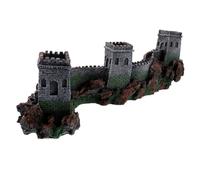 GLEAVI Decoración De Acuario Adorno Artesanal De Resina De Construcción Simbólica China Paisaje para Acuario Suministros para Peceras