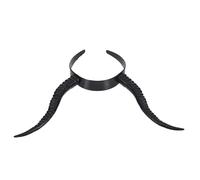 GLEAVI Diadema de Cuerno Infernal para Cosplay Aro Pelo Cuernos Pequeños Accesorios para Adultos para Fiestas de Disfraces de Fantasmas y Fotos