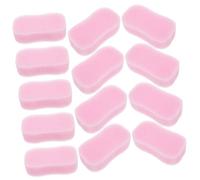 GLEAVI Esponja Cabello y Cepillo De Peluquería 20 Piezas Tamaño Compacto Limpieza Efectiva Para Barberos y Estilistas Uso Profesional Herramienta Para Recoger Vello Suelto Color Rojo