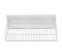 GLEAVI Estante de Almacenamiento Magnético, Especiero Magnético, Hierro, Blanco, sin Taladro, Instalación Fácil, para Cocina y Superficie de Armario