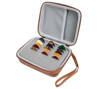 GLEAVI Estuche para Púas de Guitarra con 15 Piezas Púa para Guitarra Folk y Eléctrica Accesorio Compacto y Ligero para Almacenamiento y Uso Profesional Color Aleatorio Color Aleatorio