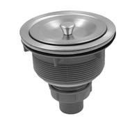 GLEAVI Filtro para Desagüe de Fregadero Inoxidable con Cesta Antiobstrucción Tapón para Orificios para Cocina y Baño Acabado Elegante y Fácil de Limpiar