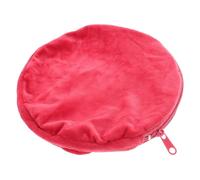 GLEAVI Funda para Bolsa de Agua Caliente Invierno, Funda de Franela Roja Gran Tamaño, Cubierta Aislante Térmica Mullida para Terapia de Calor y Frío, Accesorio Protector para Sacos