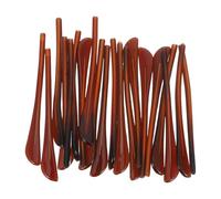 GLEAVI Fundas para Patillas de Gafas Antideslizantes Orificios Redondos Color Café 14 MM 10 Pares Acolchados para Soporte Cómodo y Uso Seguro en Gafas de Sol y Lectura