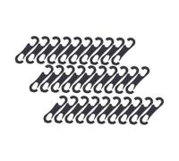 GLEAVI Ganchos para Cojines de Asiento de Automóvil S Tipo 150 Piezas Abs Resistentes Accesorios Interior Coche Fijación Cojines Automotor