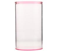 GLEAVI Hucha Ranura de Acrílico Transparente para Propinas y Ahorro, Caja de Dinero Resistente para Bares y Eventos, Tamaño Grande Φ9Cm×15.0Cm, Estilo Moderno y Funcional