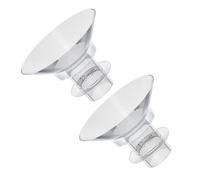 GLEAVI Insertos de usables 13mm 2 piezas de silicona para extractor de leche portátil, adecuados para madres lactantes y fácil limpieza