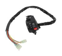 GLEAVI Interruptor de Manillar para Motocicleta y Atv Funciones Resistente al con Control de Encendido Luz y Compatible con Instalación Fácil y Duradera