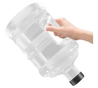 GLEAVI Jarra de Agua Transparente de 5 litros con Asa Botella Gruesa para Agua Mineral Recipiente Resistente para Camping Picnic y Uso Familiar