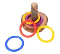 GLEAVI Juguete Color Aleatorio de Madera para Pájaros y Loros de Entrenamiento y Entrenamiento Diario Adecuado para Resolver Acertijos en Parques de Juego