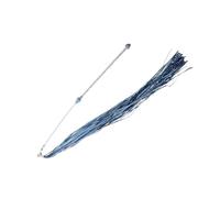 GLEAVI Juguete Interactivo para Gatos Borla y Cinta Azul, Varita de Plástico para Estimular y Mantener Feliz a Tu Gato Mientras Cuida Sus Dientes