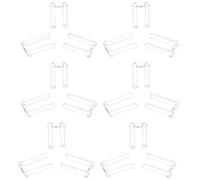 GLEAVI Kit de 200 Piezas de Tapones de Plástico para Gafas sin Montura Fijación Segura y Fácil Instalación, Adecuado para Reemplazo Frecuente de Lentes