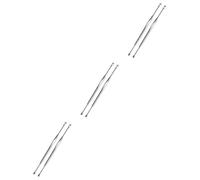 GLEAVI Kit De Eliminación De Cerumen 6 Piezas Cuchara De Oreja Cuchara Para Masaje En Espiral Cuchara De Masaje Limpiador De Oídos Acero Inoxidable E18 Herramienta Visual De Orejeras