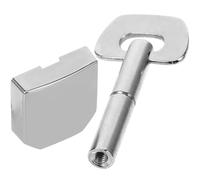 GLEAVI Kit de Metrónomo Mecánico para Piano Control Deslizante de Metal y Perilla Confiable, Diseño Profesional en Color Plata para Accesorios de Repuesto