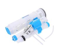 GLEAVI Kit de Válvula de Drenaje para Inodoro Botón de Presión, Válvula de Entrada de Agua de Plástico Pp, Fácil Instalación para Reparación de Tanque de Agua