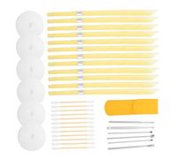 GLEAVI Kit de Velas para Eliminar la Cera Oídos con Aromaterapia 2 Juegos con 12 Conos de Fuego Plateados Hisopos de Algodón y Cucharas para Limpieza Segura y Relajante Adultos