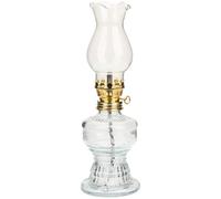 GLEAVI Lámpara de Queroseno Vintage con Cámara y Quemador Regulable Linterna de Aceite para Interior Luz Ambiente Retro para Salón y Dormitorio Lámpara de Emergencia Decorativa de Metal