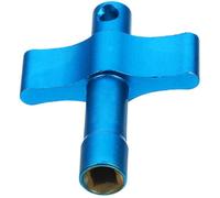 GLEAVI Llave de Afinación para Batería de Metal Accesorio para Afinar Batería Herramienta para Percusión en Color Azul Lago Tamaño Estándar Adecuado para Músicos y Principiantes