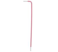 GLEAVI Llave de Bola de Brazo Largo en L 2mm para Mantenimiento Mecánico | Acero, Rosa, para Tornillos y Herrajes de Muebles, Uso en Taller y Manillas de Puerta