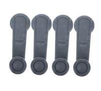 GLEAVI Manivela para Ventana de Coche 4 Pcs de Abs Resistente y Fácil de Usar, Elevador Manual para Puerta Diseño Duradero y Menos Esfuerzo