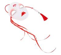 GLEAVI Máscara China Antigua de Rostro Completo para Adultos Pintada a Mano Accesorio Decorativo para Fiestas de Halloween y Cosplay Hanfu Máscara Femenina para Representaciones