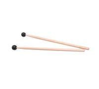 GLEAVI Mazos de Xilófono y Palos de Glockenspiel de Madera Cabezal de Silicona 2 Piezas Grandes Baquetas para Adultos y Ideales para Percusión Música y Presentaciones