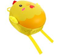 GLEAVI Mochila Infantil Creativa y Adorable Diseño de Huevo Amarillo, Material Eva Ligero y Resistente al Desgarro, Cierre de Cremallera Aleatorio para Niños Varios Estilos