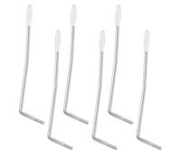 GLEAVI Palanca de Trémolo Metálica para Guitarra Eléctrica Rosca de 5 MM Juego de 6 Piezas Barra de Simple para Puente Compatible Sistemas St Accesorio para Modificación Tonal