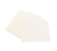 GLEAVI Papel de Encuadernación Multifunción 3 Agujeros 240 Hojas Blancas Recargables para Álbumes de Recortes y Notas Hogar Oficina Escolar