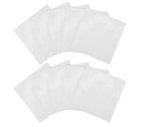 GLEAVI Parches Autoadhesivos de Reparación TPU Transparentes 7X7 CM 10 Unidades para Piscinas Colchones y Juguetes Inflables Resistentes al Desgaste Agua