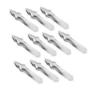 GLEAVI Pinzas Para Ojos De Piña De Acero Inoxidable 10 Piezas, Removedor De Pestañas Para Cocina, Herramienta De Cocina Práctica Para Uso Diario