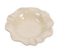 GLEAVI Porta Aceite Esencial Cerámico Beige Plato Aromaterapia Decorativo para Mezclas SPA y Belleza Soporte Funcional para Aromas y Mascarillas Faciales