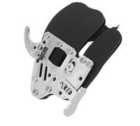 GLEAVI Protectores de Dedos Ajustables para Tiro con Funda de Cuero Sintético con Placa Metálica Protección Ligera y Duradera para Entrenamiento y Competición de Tiro al