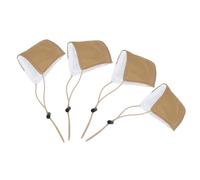 GLEAVI Protectores de Talón para Conducir Unisex Antidesgaste Color Caqui 4 Piezas Almohadillas Protectoras Parte Posterior del Zapato Mejoran el Agarre y Prolongan la Vida Útil del