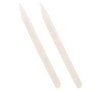 GLEAVI Raspador de Hueso de Buey 2 Piezas para Eliminación de Manchas Ropa y Alfombras Herramienta Engrosada para Limpieza Seco y Lavandería Doméstica Resistente y Ergonómico