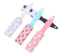 GLEAVI Rodillo Quitapelusas Portátil 12 Piezas Mini Rodillo Adhesivo para Ropa Sofá y Mascotas Recargable Tamaño Compacto Adecuado para Viaje Limpieza Eficaz de Pelusa y Pelo de