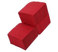 GLEAVI Servilletas de Cóctel Desechables 150 Piezas 20x20 Cm Color Vino para Bar y Fiestas Papel Suave Uso Occidental Evento Halloween