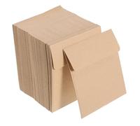 GLEAVI Sobres Pequeños de Papel Kraft 100 Pcs, Sobres para Tarjetas y Llaves, Tamaño Mini, Color Kraft Natural, Adecuado para Oficina, Regalos y Organización de Monedas