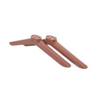 GLEAVI Soporte de Base Pata de Pedestal de Mesa pies de Mesa de televisión Soportes para TV para TV Independiente Rose Gold