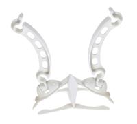 GLEAVI Soporte para Bolsas de Basura Pequeñas de Cocina Plegable y Montado la Pared Estante Compacto Resistente para Fregadero y Encimera Adecuado para Organizar Espacios y Ahorrar