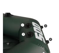 GLEAVI Soporte para Motor de Kayak Inflable y Bote de Goma Negro de Metal, Fácil de Instalar y Montaje Lateral para Pesca Marina en Superficies Horizontales o Verticales